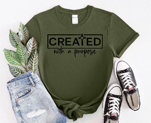 Created with A Purpose - Multiple Color Options