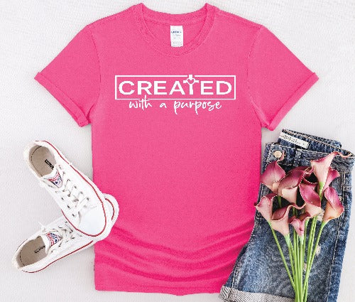 Created with A Purpose - Multiple Color Options