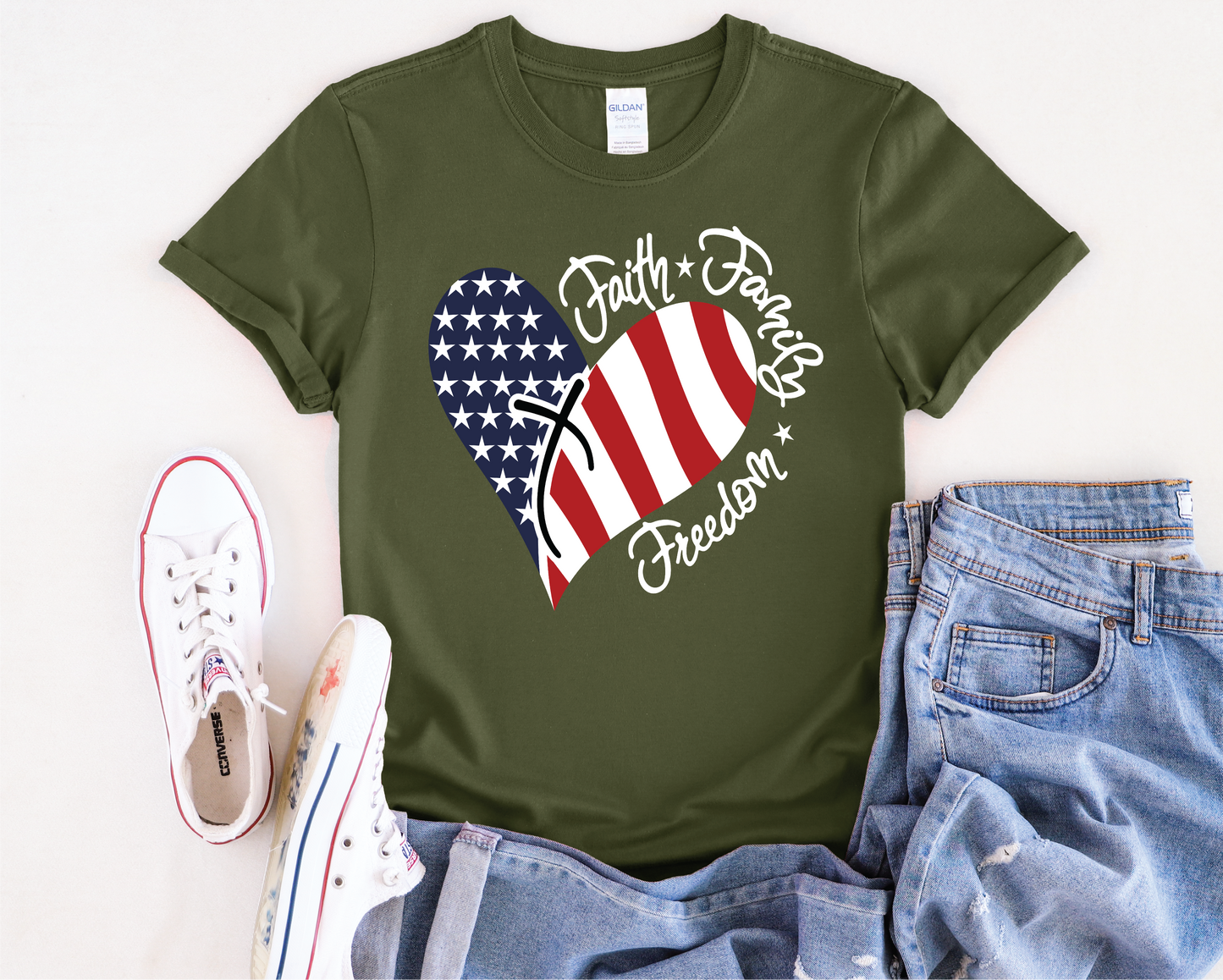 Faith Family Freedom - Multiple Color Options