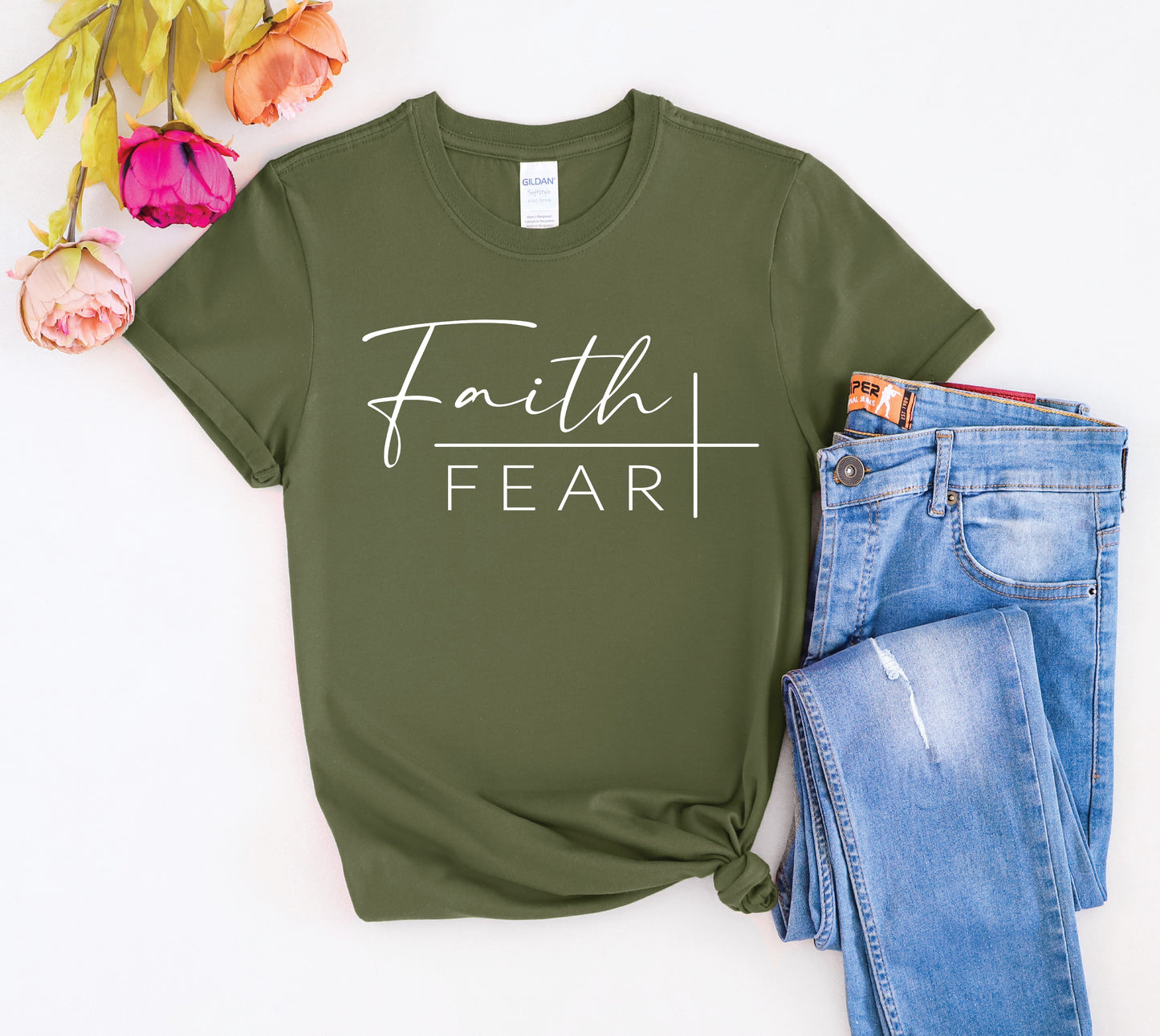 Faith Over Fear - Multiple Color Options