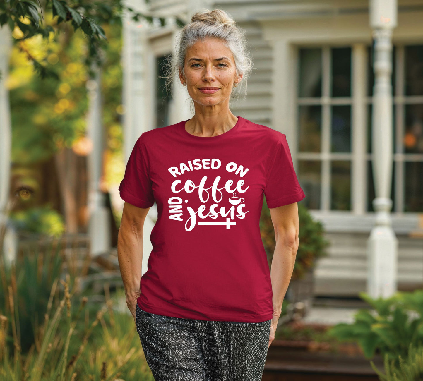 Raised on Coffee and Jesus - Multiple Color Options